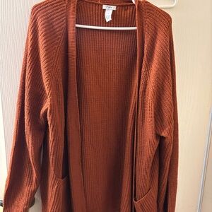 Rue21 Women's burnt orange Cardigan